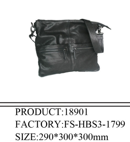 Genuine Leather Lady's Shoulder Bag (18901)