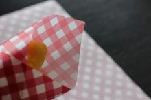 customized printed hamburger/sandwish wrapping paper