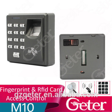 M10 Password and card unlocking, access control and time attendance