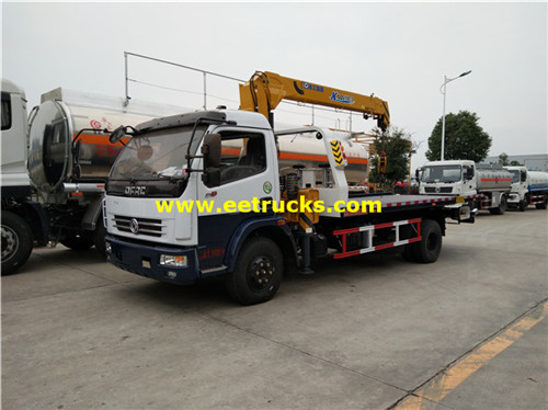 Dfac 10 ton tow wrecker tare da cranes