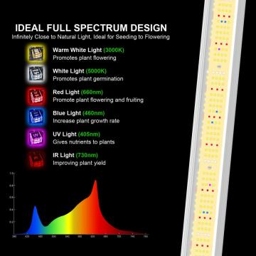 AGLEX BAIXO PREÇO IP67 Imperatância d&#39;água 240W 320W 400W 3x3 4x4 Cadeia de margarida Fazenda vertical de espectro completo LED Planta cultivar luz