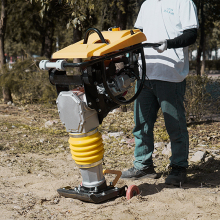 Gasoline Tamping Rammer Soil Compactor Vibrating Tamper