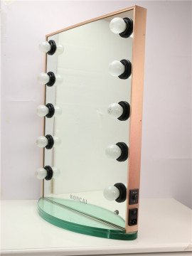 Lighted Makeup Mirror 1 Folds Hand Held Mirrors Wholesale