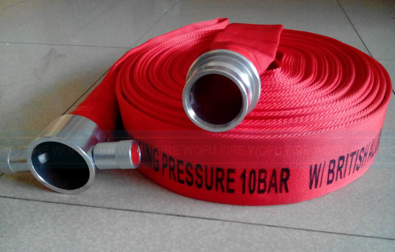 2.5 inch 65mm Rubber PVC fire fighting hose