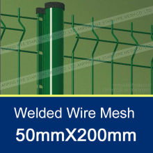 PVC Coated Metal Fence Pillar/High Quality Metal Fence Post