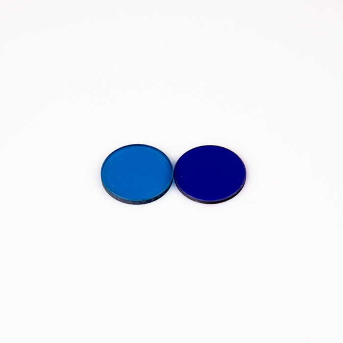 Μπλε γυαλί φίλτρου Blue filter glass