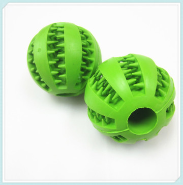 2014 newest natural Silicone rubber dog toy & custom rubber dog balls