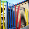 Cerca de paliçada colorida para decoração de jardim