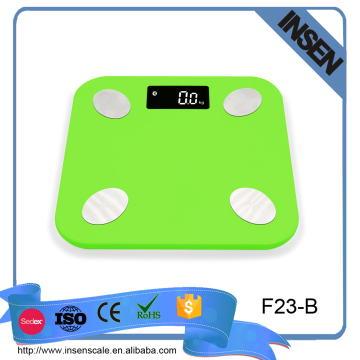 BSCI certification factory price body fat scale human bluetooth scale