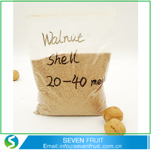 Abrasive material crushed walnut shell powder