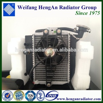 Motorcycle oil radiator