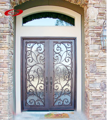 Rod Iron Front Doors