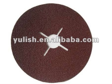 aluminum oxide abrasvie sanding fiber disc