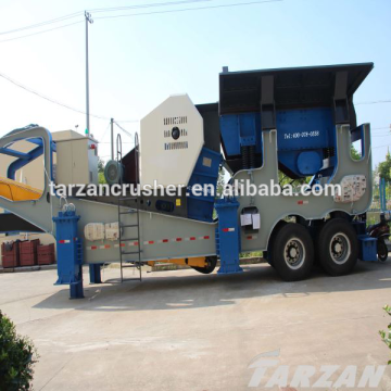 Reliable mobile crusher plants for sale for road construction
