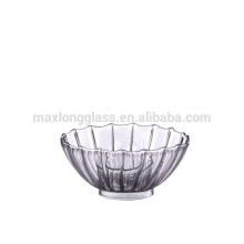 Handmade candle holder glass bowl