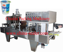 Filling water cup sealing machine with automatic -fill