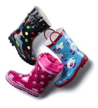 New Fashion Kids Rubber Boots,Stars Rain Boots,Water Change Color Rain Shoes,Vogue Child Rubber Boots,Children Rubber Rain Boot