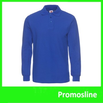High Quality customized long sleeve polo tshirt