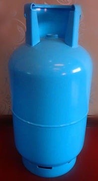 15kg Lpg Gas Tank , Storage Lpg Gas Container With Hydraulic Testing
