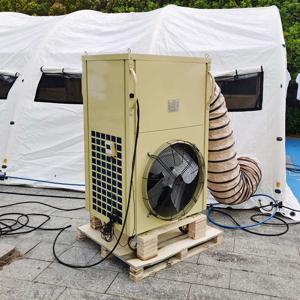 Unidad de aire acondicionado portátil para caravana para carpa médica