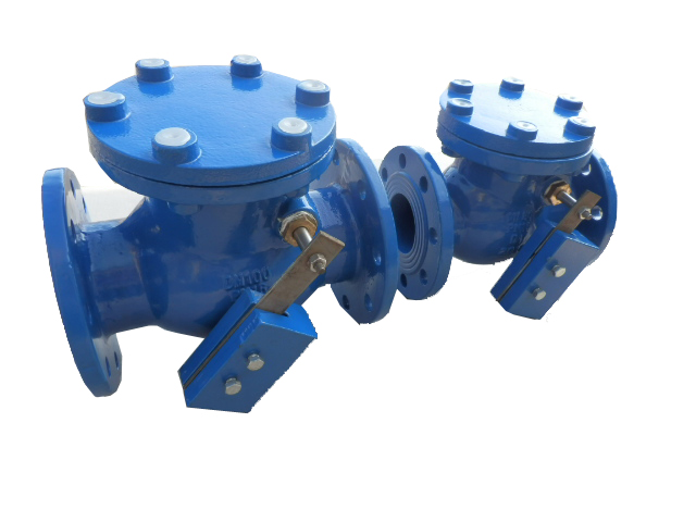 DIN PN 16 ductile Iron swing type check valve