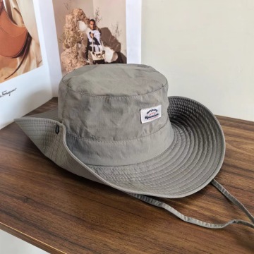 Custom Logo Adult Sun Hats & Toddler Sun Protective Bucket Hats - Adjustable, Waterproof, Quick Dry Fisherman Hats