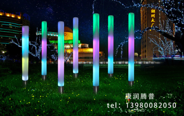 Interactive PE  Pillar Lights