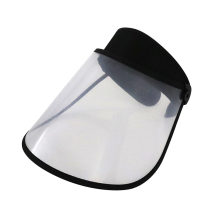 Transparent full face cover visor hat