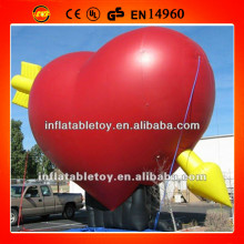 inflatable love heart balloon/red balloon/new design balloon