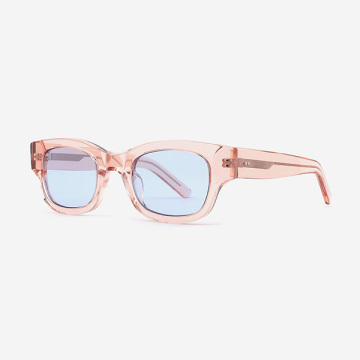 Sporty Square Acetate Unisex Sunglasses