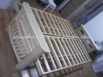 bedroom furniture, pine wood futon frame