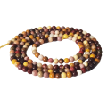 Natura Mookaite Stone Loose Beads 4mm, 6mm, 8mm, 10mm Mookaite Diy Manik untuk Barang Kemas Bulat