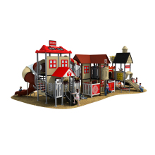High Quality Kids' Plastic Outdoor Playground Items for Amusement Park Villas