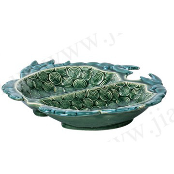 Arted tableware for rooster collection -- Irregular dish