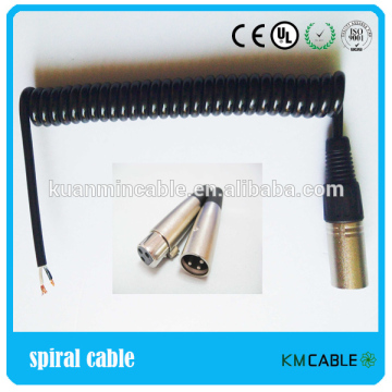 spiral cable tidy cannon connector audio system