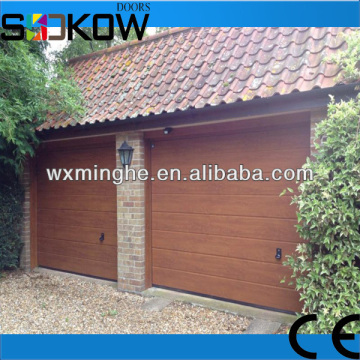 automatic roll up sectional garage door