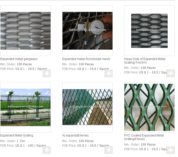 Expanded Metal Mesh Grating