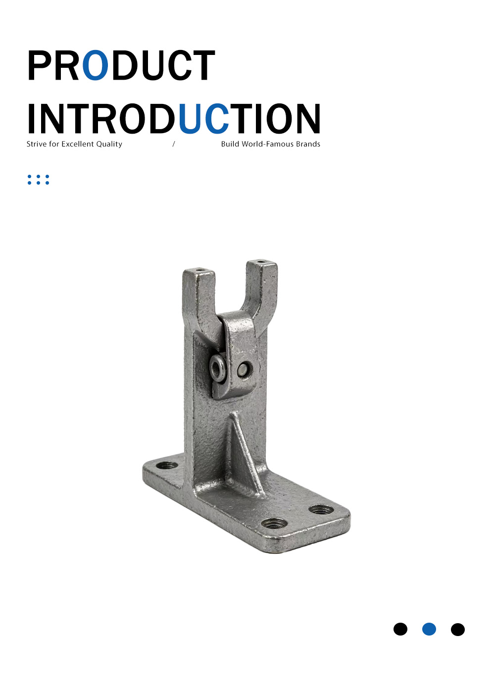 Отливка кронштейна разъединителя Isolator Switch Bracket Casting