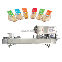 Automatic Linear Type Sandwich Plastic Tray Sealing Machine