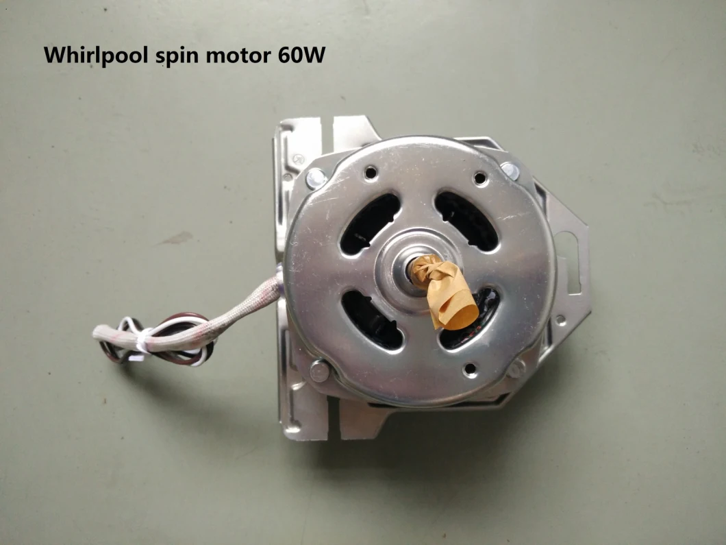 Motor AC 60W Spin Motor para Máquina de Lavar Tipo Whirlpool