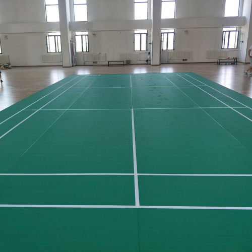 BWF aprovado piso de vinil para badminton