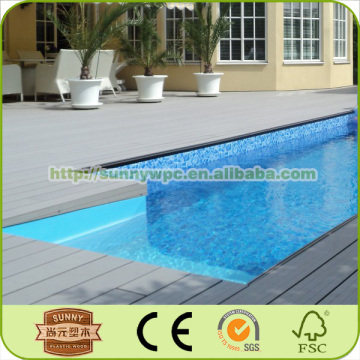 wpc decking swimming pool decking wood flooring