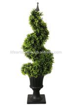 2017 new boxwood topiary, 90cm boxwood spiral tree, decorative artificial tree