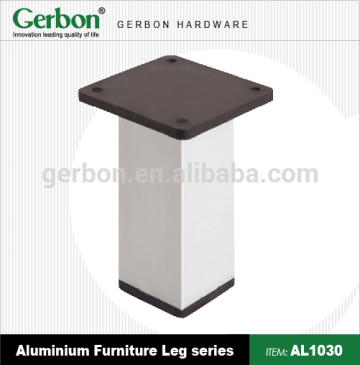 high quality square shape Aluminum Alloy sofa Leg