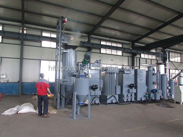 Biomass Gasification System for kilns and boilers small fluidized bed biomass gasifier electric generator wood chips gasifier