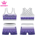 Dye Sublimation College Cheer Uniform Domin Training