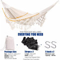 Garden Cotton Fabric Swing Hammock Up to 450lbs