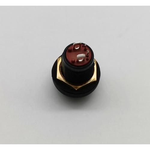 12mm illuminated waterproof pushbutton switch