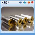 Aluminum foil with fiber glass insulation pipe cover