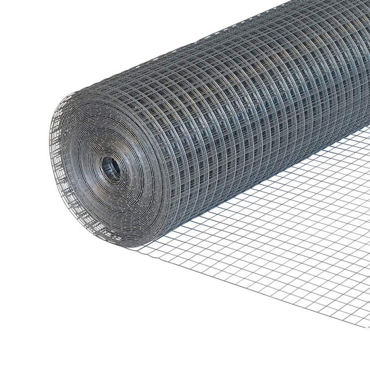 High tensile strength hot-dipped galvanized steel wire 1/2'' welded mesh roll for zoo mesh